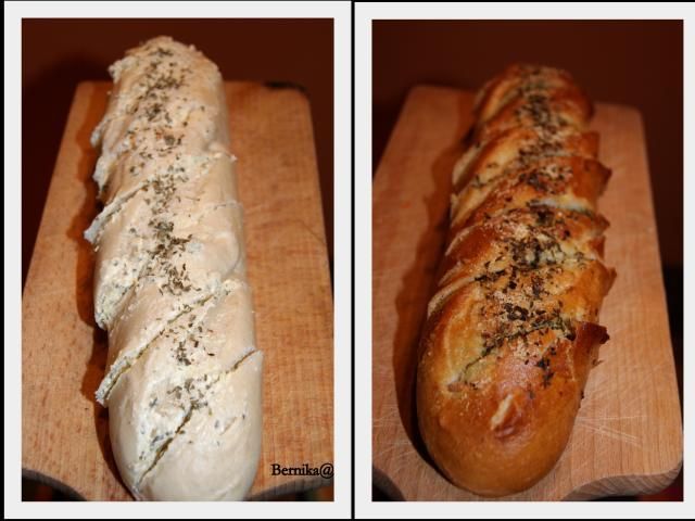 Czosnkowa bagietka