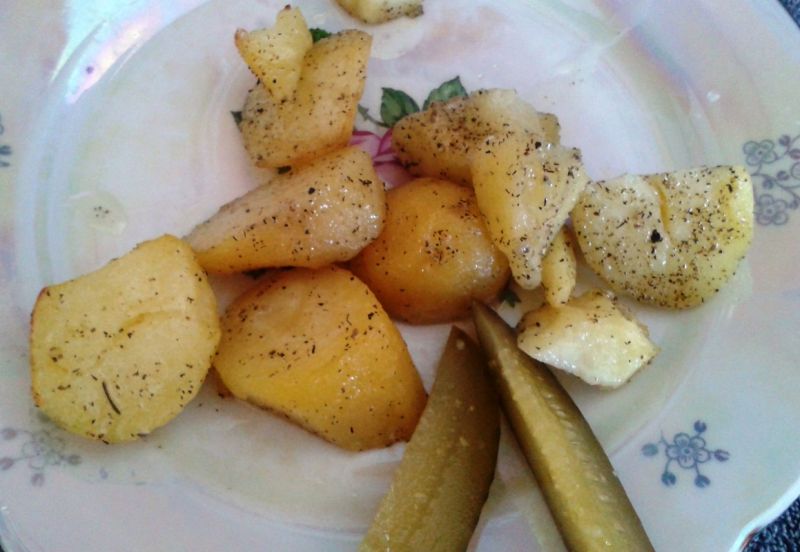 Czosnkowe ziemniaczki