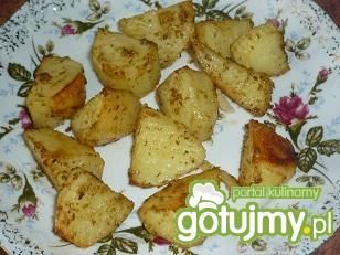 Czosnkowe ziemniaczki pieczone 