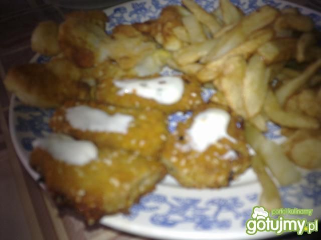 Czosnkowo- sezamowe kąski