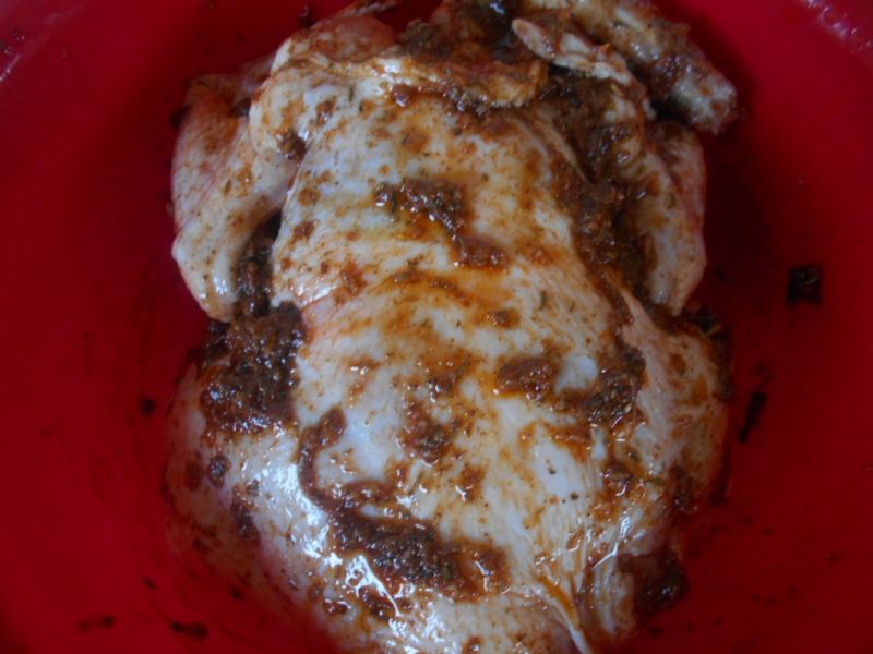 Czosnkowo-tymiankowy kurczak
