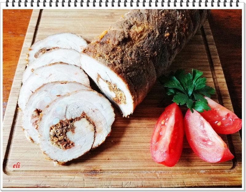 Czosnkowy boczek Eli z majerankiem 