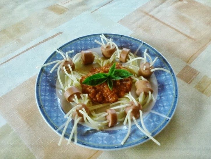 Czupurki z sosem warzywnym