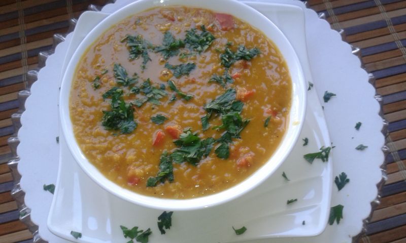 Dahl - indyjska zupa z soczewicy Dahl - indyjska zupa z soczewicy