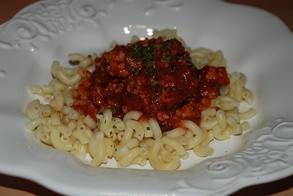 Danie ala spaghetti bolognese Danie ala spaghetti bolognese