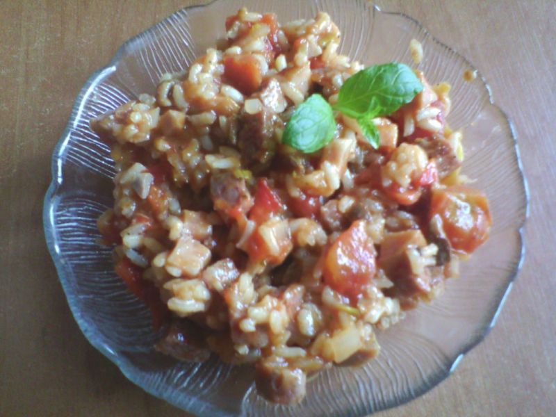 Danie jednogarnkowe z ryżem