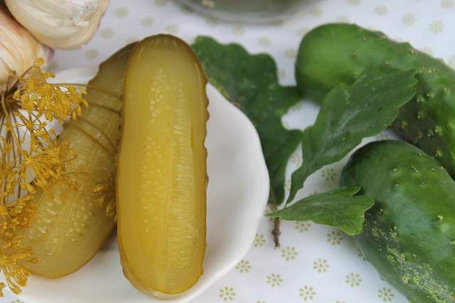 Dębowe górki kiszone