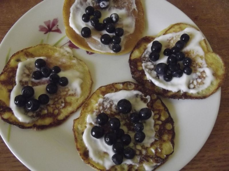 Delikatne placuszki na kefirze Delikatne placuszki na kefirze