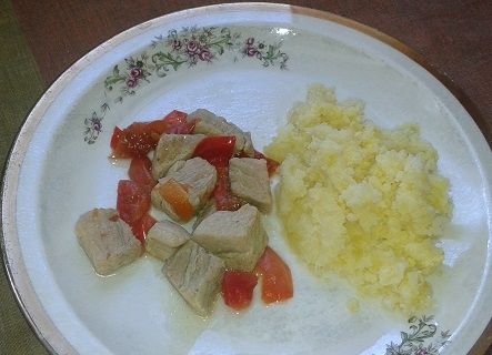 Delikatny gulasz z papryką dla malucha Delikatny gulasz z papryką dla malucha