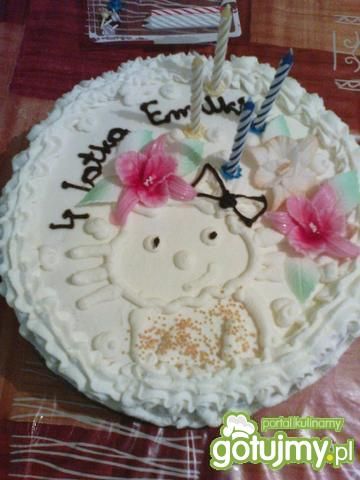Delikatny torcik dla dzieci 