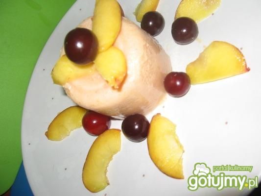 deser brzoskwiniowo-jogurtowy 