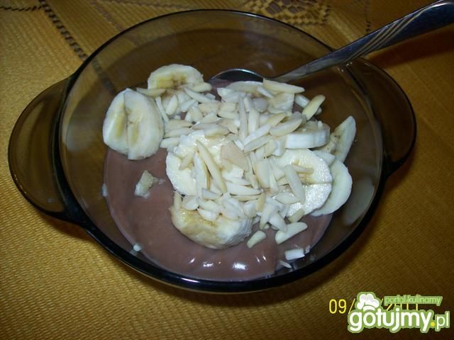 Deser budyniowo- bananowy Deser budyniowo- bananowy