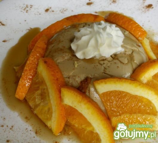 Deser Cappuccino z sokiem imbirowym