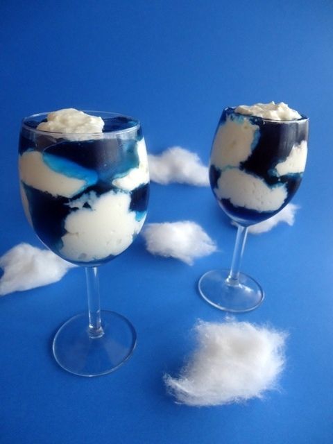 Deser Chmurki na niebie  Deser Chmurki na niebie