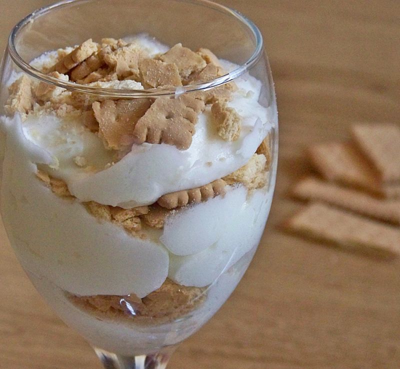 Deser " Cytrynowo-ciasteczkowo"