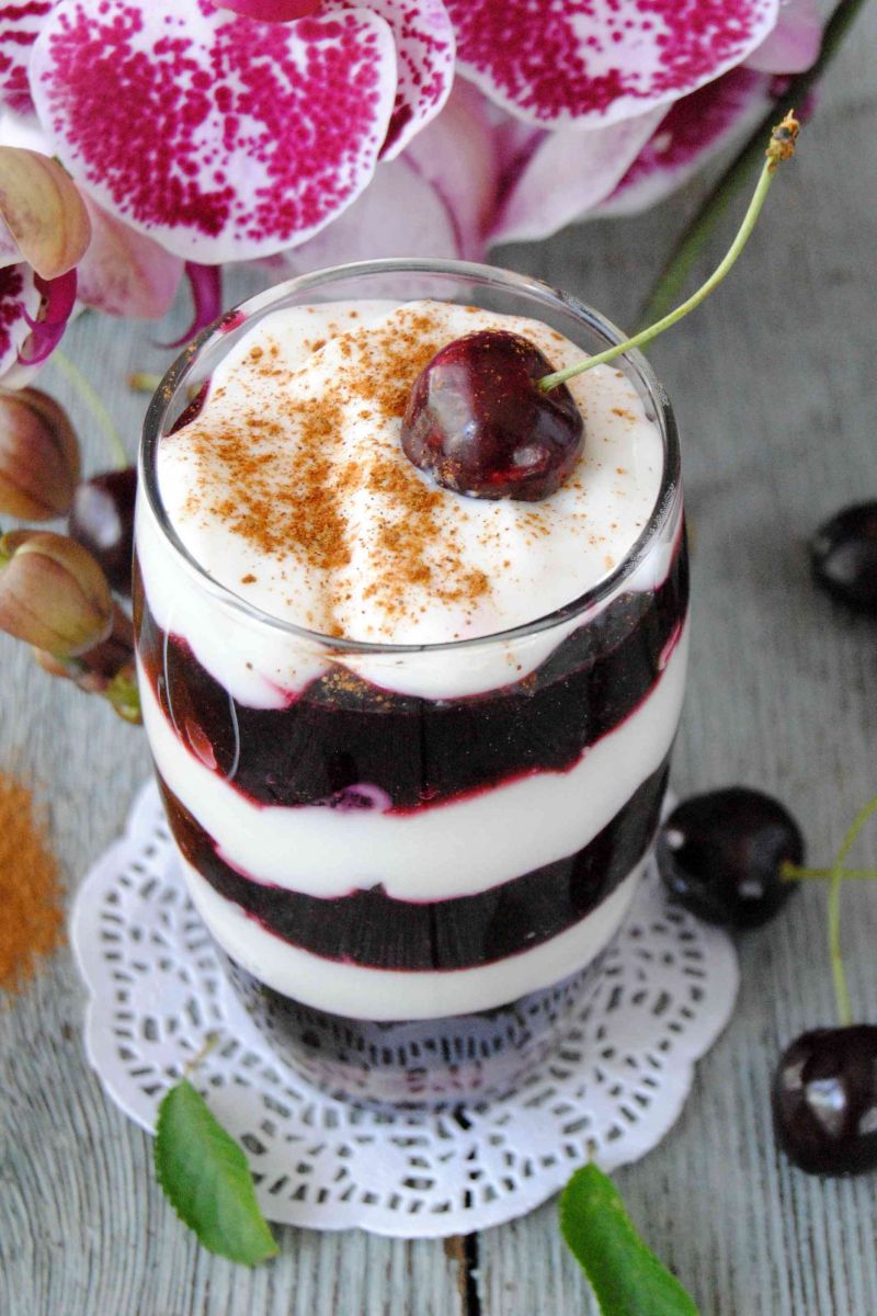 Deser czereśniowo- jogurtowy Deser czereśniowo- jogurtowy