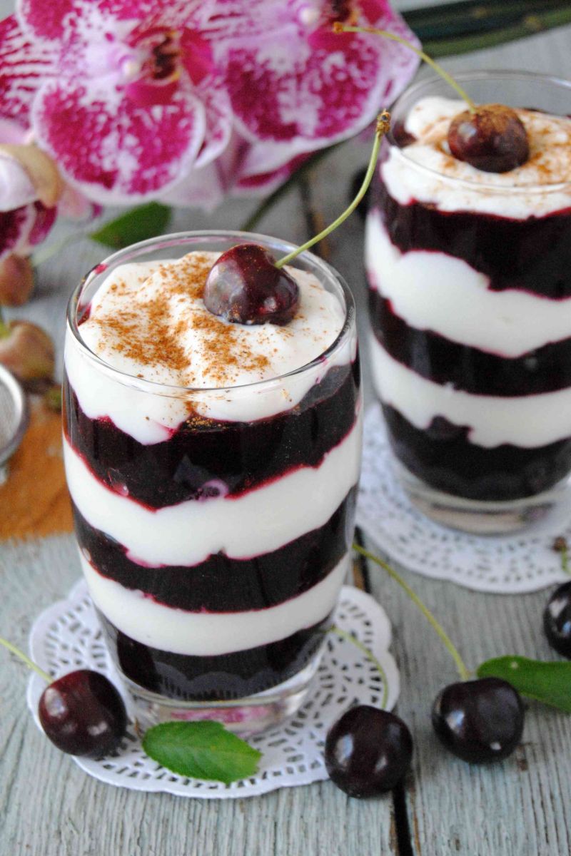 Deser czereśniowo- jogurtowy Deser czereśniowo- jogurtowy