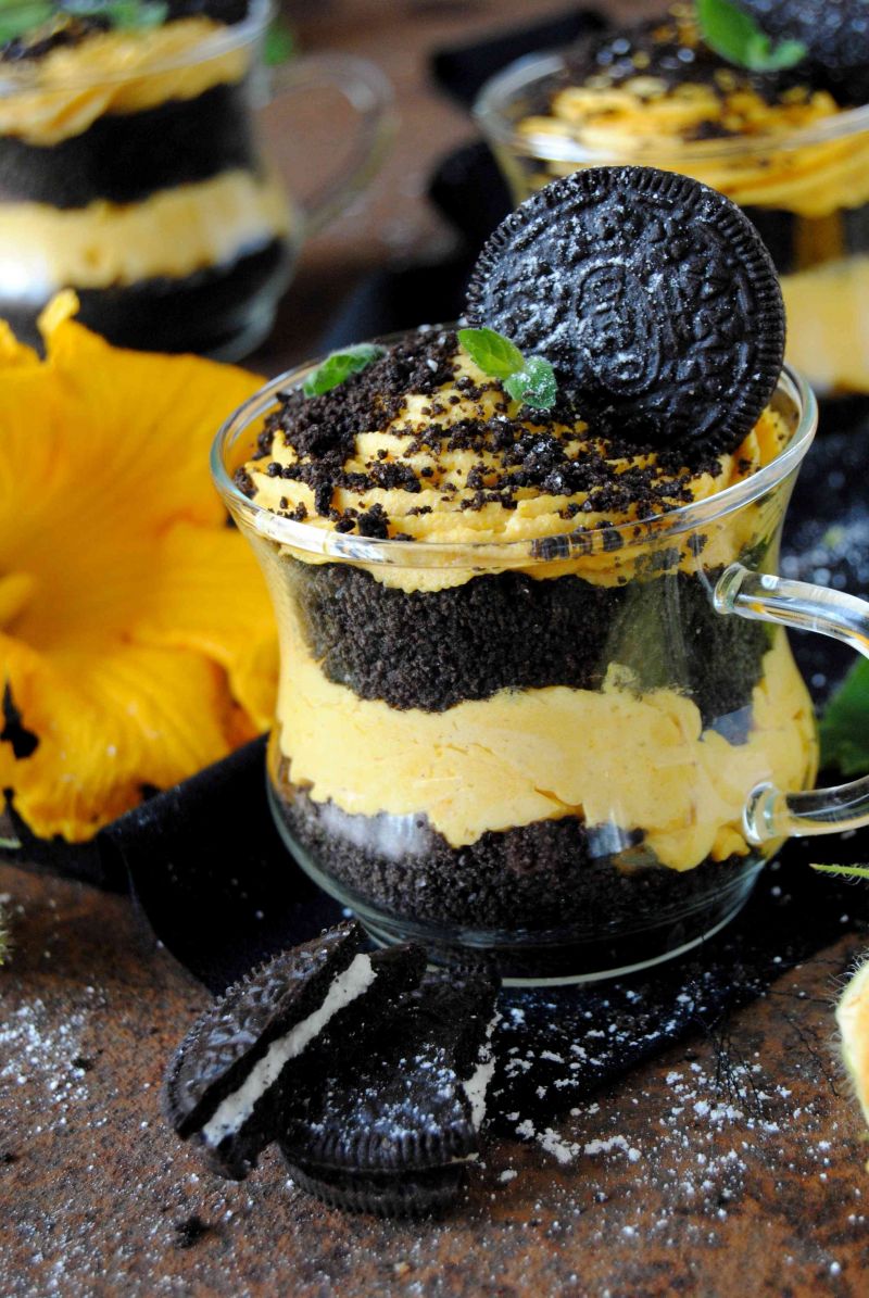Deser dyniowy z oreo