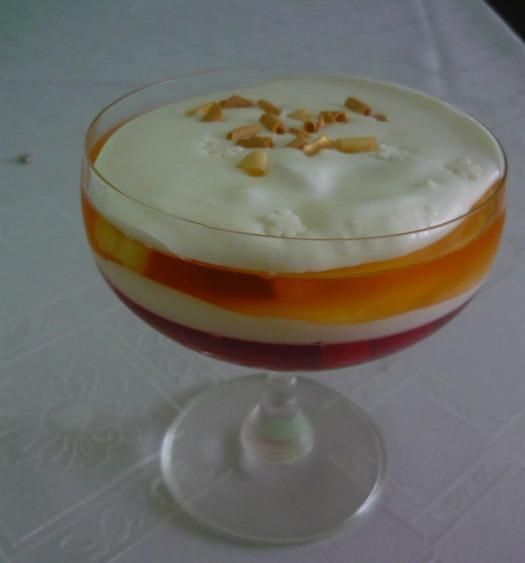 Deser galaretkowo -śmietankowy Deser galaretkowo -śmietankowy