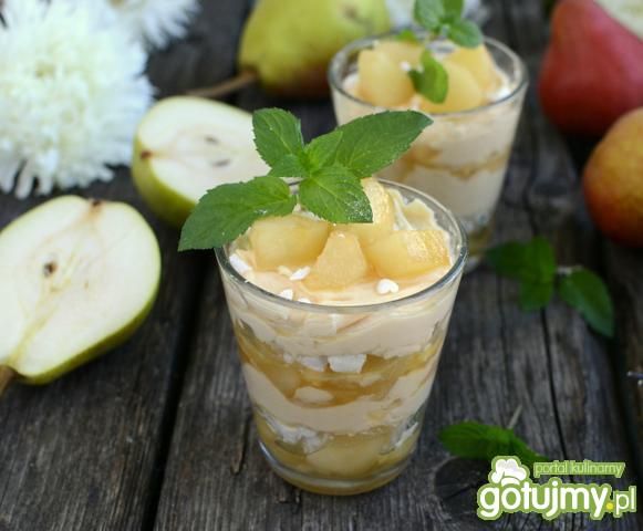 Deser gruszkowo-karmelowy