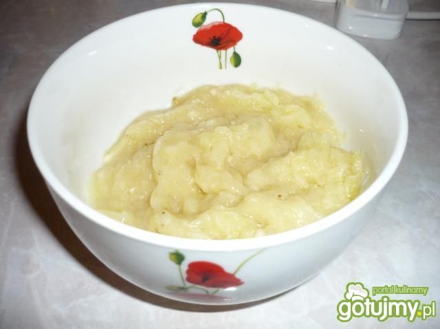 Deser jabłkowo-bananowy mus Deser jabłkowo-bananowy mus