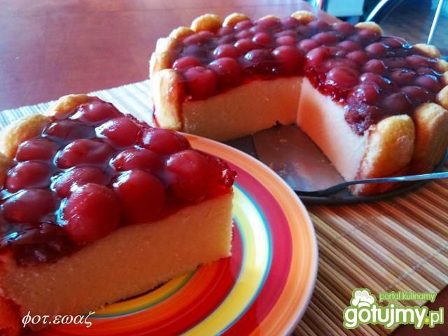 Deser kaszkowo czereśniowy
