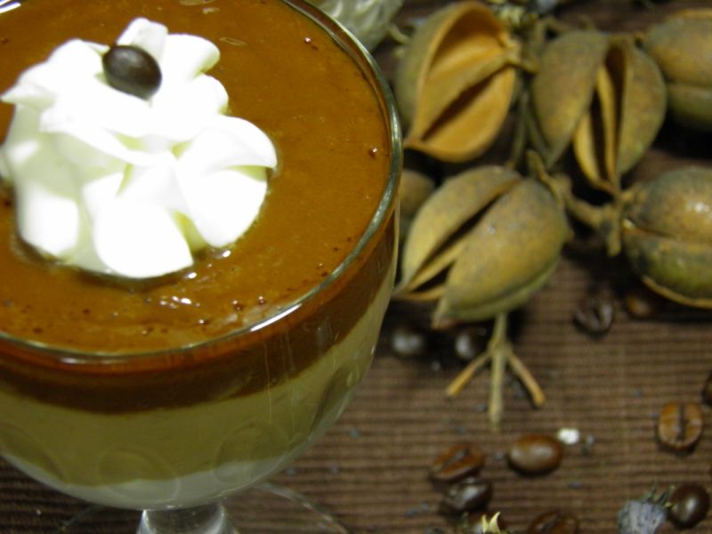 Deser kawowy z agarem