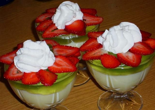 Deser kisiel i budyń dwaj przyjaciele Deser kisiel i budyń dwaj przyjaciele