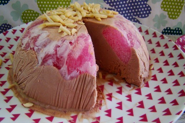 Deser lodowy  czekoladowe Semifreddo Deser lodowy  czekoladowe Semifreddo