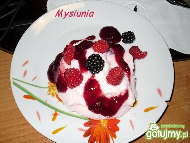 Deser malinowy  Deser malinowy