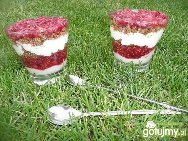 Deser malinowy wg aginy Deser malinowy wg aginy