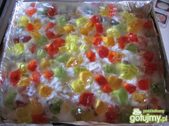 Deser mleczno-galaretkowy