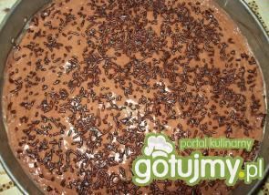 Deser na zimno o smaku czekoladowym