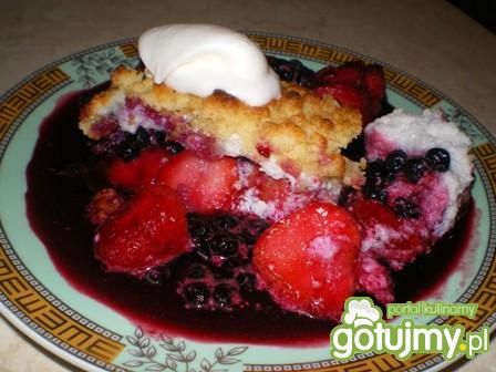 Deser owocowy na ciepło