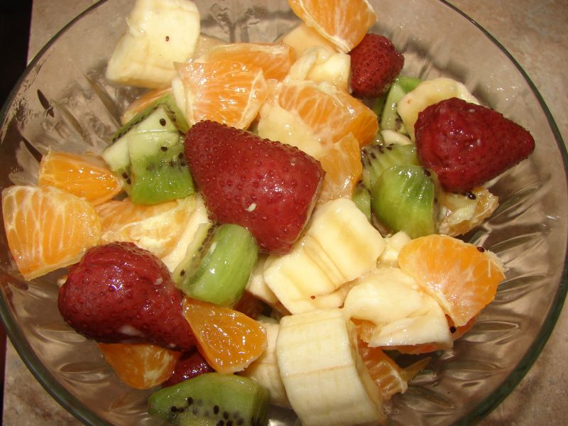 Deser owocowy z kiwi Deser owocowy z kiwi