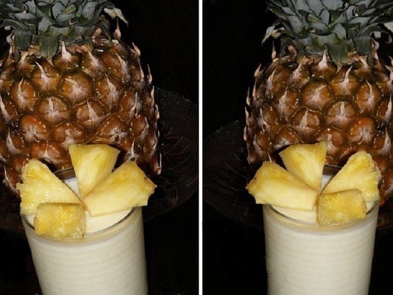 Deser Piña Colada z rumem Deser Piña Colada z rumem