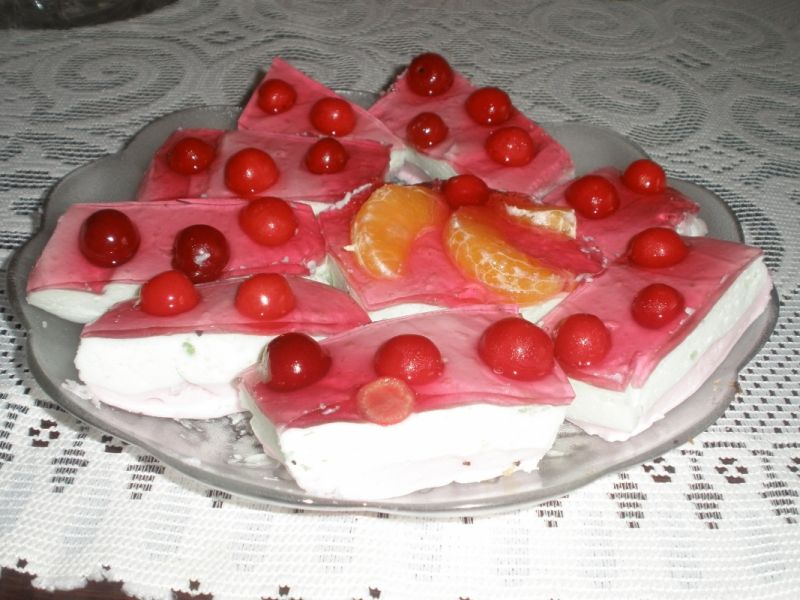 Deser piankowy galaretkowy 