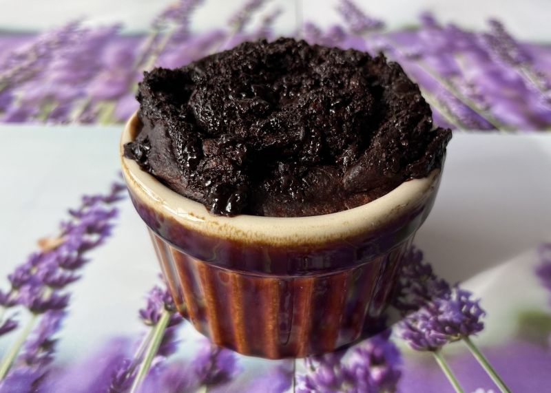 Deser - pieczone płatki owsiane z czekoladą