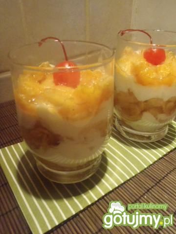 Deser pomarańczowo-jabłkowy Deser pomarańczowo-jabłkowy