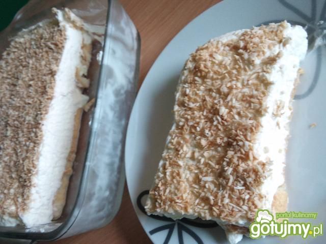 Deser śmietankowo-kokosowy z Malibu Deser śmietankowo-kokosowy z Malibu