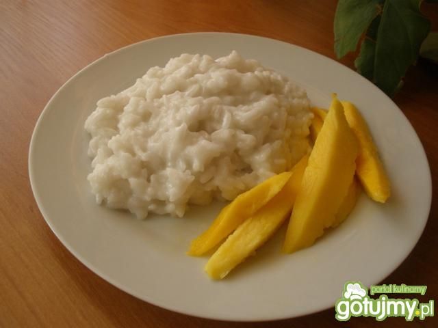 Deser tajski z mango Deser tajski z mango