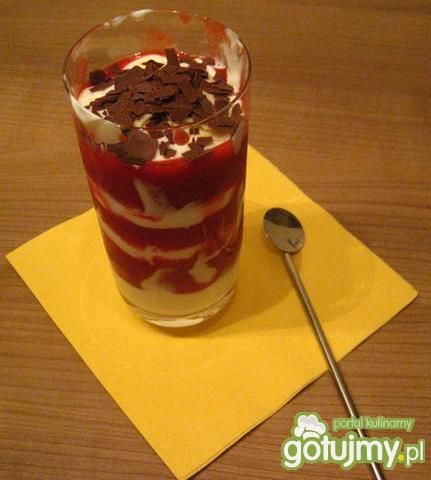 Deser truskawkowo jogurtowy Deser truskawkowo jogurtowy