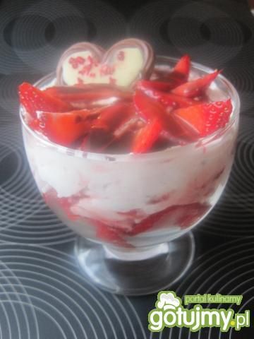 Deser truskawkowy wg Joli