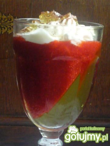 Deser Trzy Kolory- czerwony