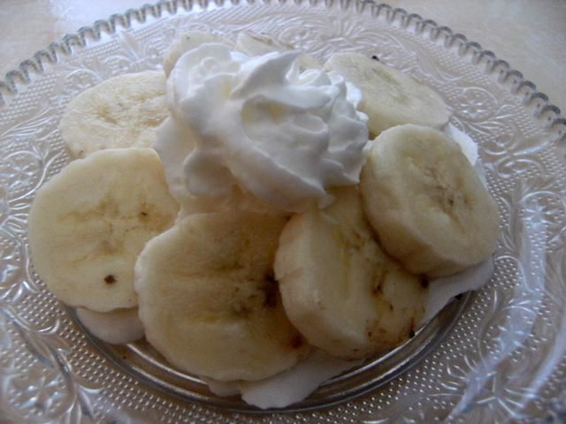 Deser z bananów