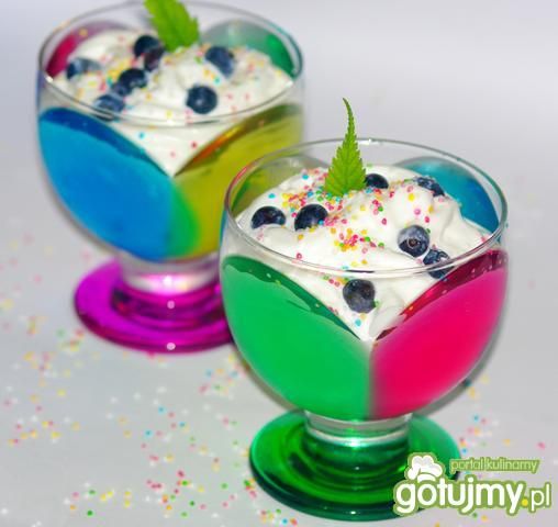 Deser z borówką Deser z borówką