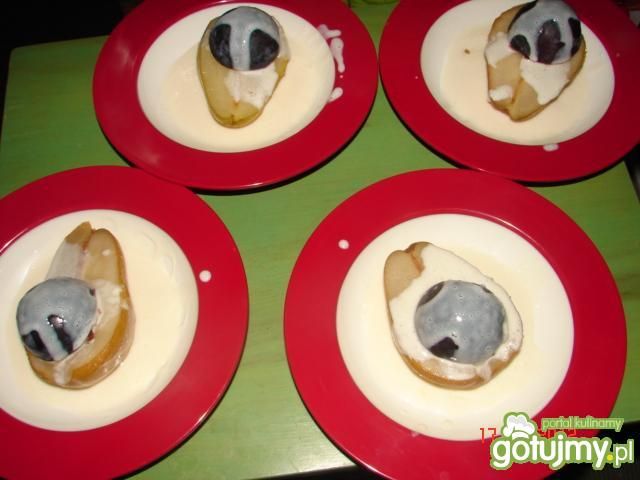 Deser z gruszkowo-śliwkowy Deser z gruszkowo-śliwkowy