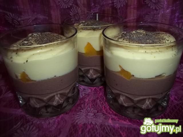 Deser z kaszą i pomarańczami Deser z kaszą i pomarańczami