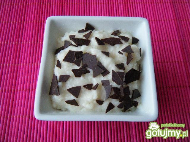 Deser z kaszy manny z cytrynową nutką Deser z kaszy manny z cytrynową nutką