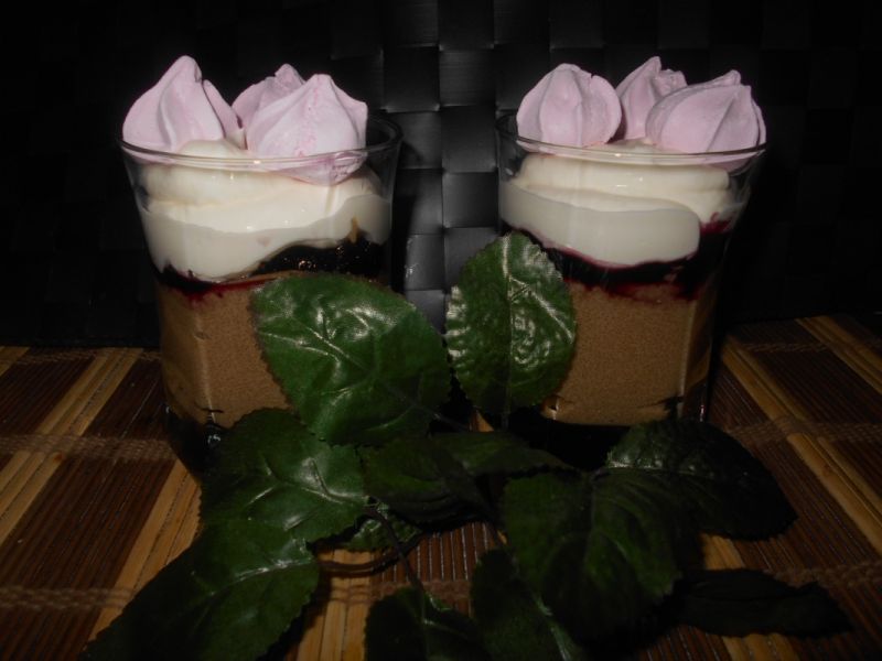 Deser z kawową kaszą